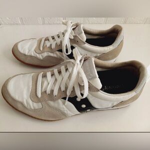 Saucony Bullet Shoes Men's Size 10.5 Black White Running Athleisure Sneakers